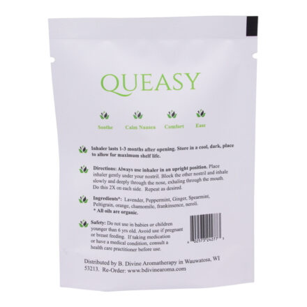 Queasy Essential Oil Inhaler Stick